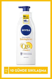 NIVEA Q10 Firming Body Lotion with Vitamin C, 400ml – For Normal Skin