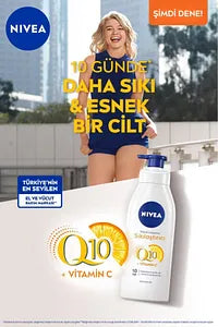NIVEA Q10 Firming Body Lotion with Vitamin C, 400ml – For Normal Skin