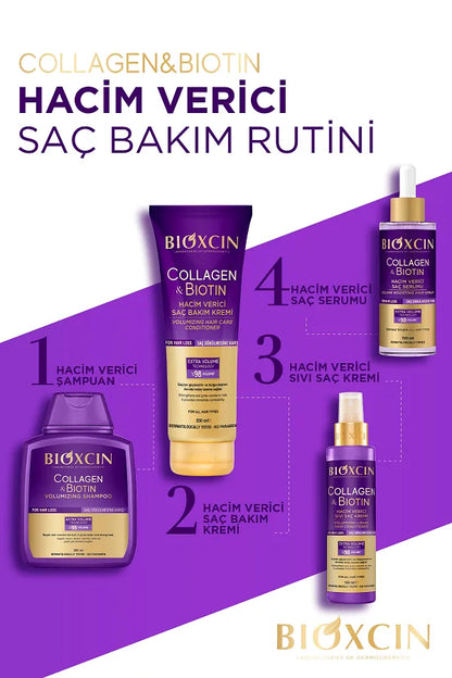 Bioxcin 250 ml Extra Volume - Collagen Biotin Fine Sparse Conditioner